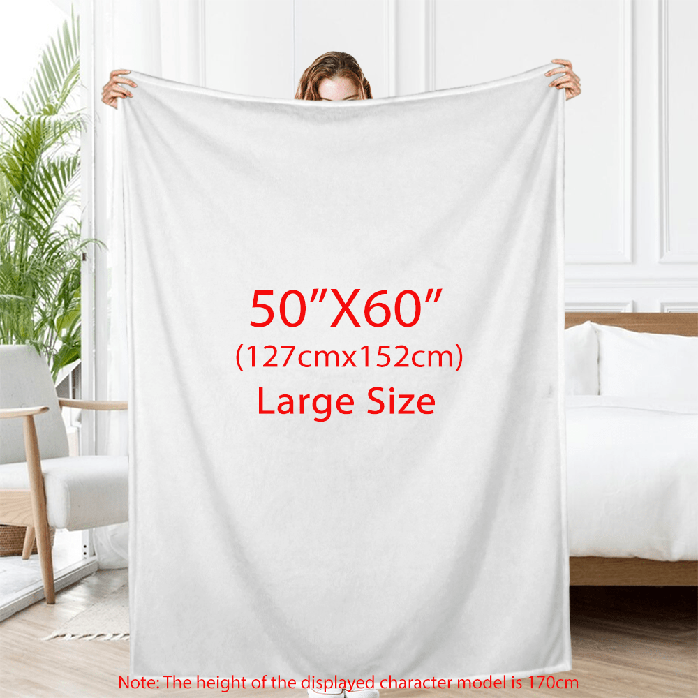 1pc Extra Large Teddy Bear Blanket - Heavyweight 250-300 GSM Soft Flannel-like Texture, Tear-Resistant All-Season Couch\u002FBed Throw - \u002FBrown\u002FPink - Machine Washable Polyester - Perfect Gift for Christmas, Birthday, Home Decor - Cozy Teddy Bea