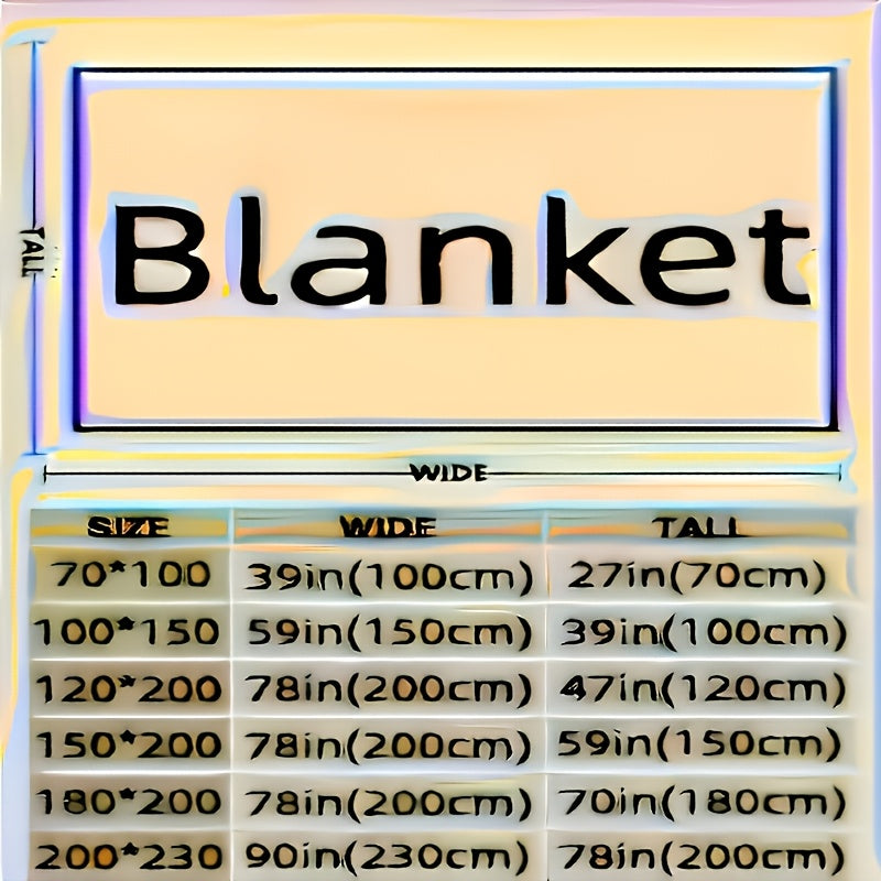 Ultra-Soft Diamond Jacquard Brushed Fleece - Cozy, Thick Plush With 3D Design | Versatile For Bed, Couch, Travel | Machine Washable | All-Season Comfort, Air Conditioning, Flannel, Multifunctional